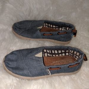 Toms Bimini's Denim Girls flats